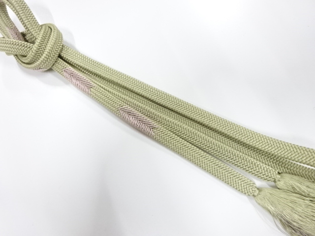 正絹　手組帯締め